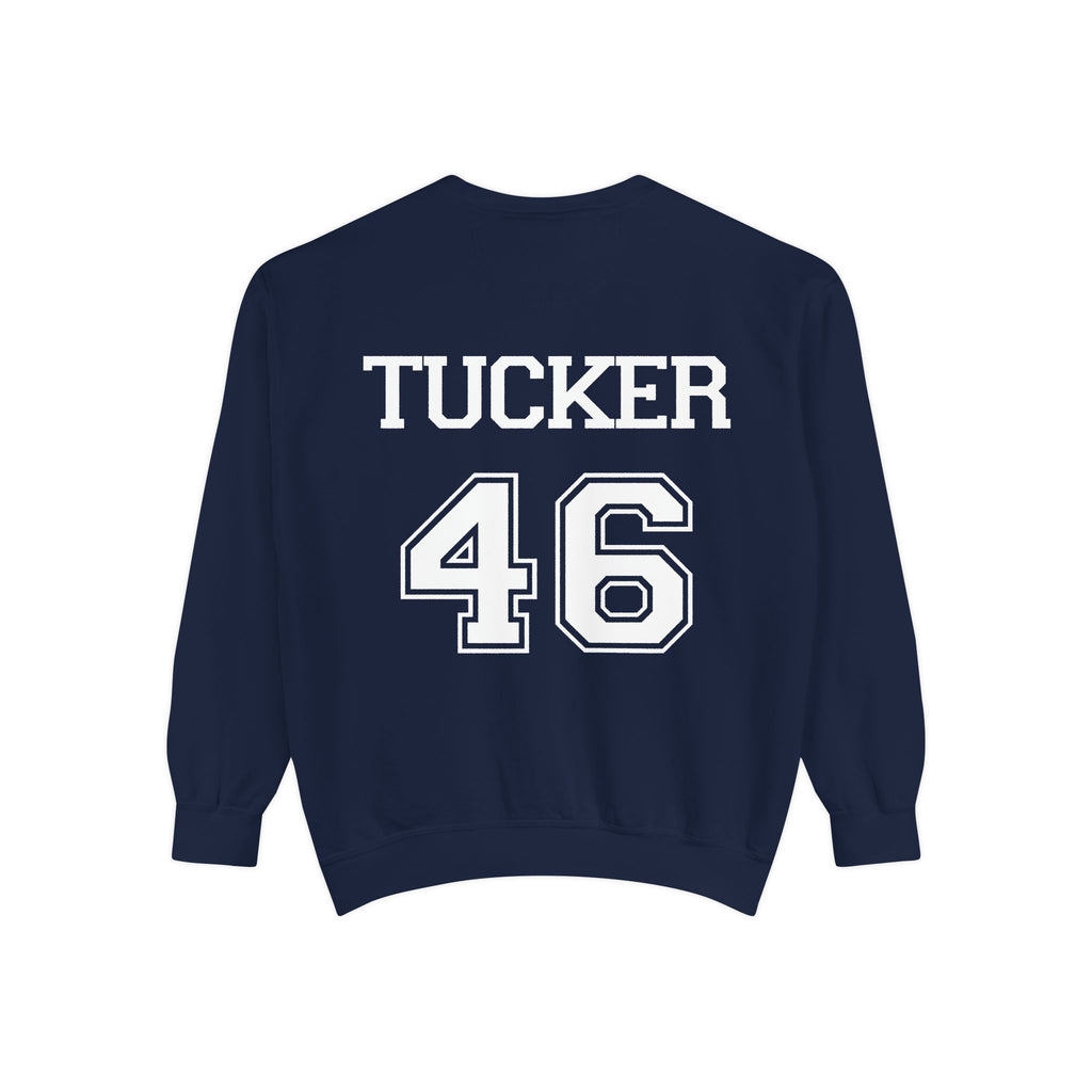 "Off Campus" Customize Hockey Number Sweatshirt