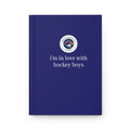 BRIAR U "Off Campus" Hockey Boys Hardcover Journal