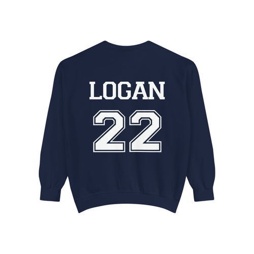 "Off Campus" John Logan Hockey Number Sweatshirt
